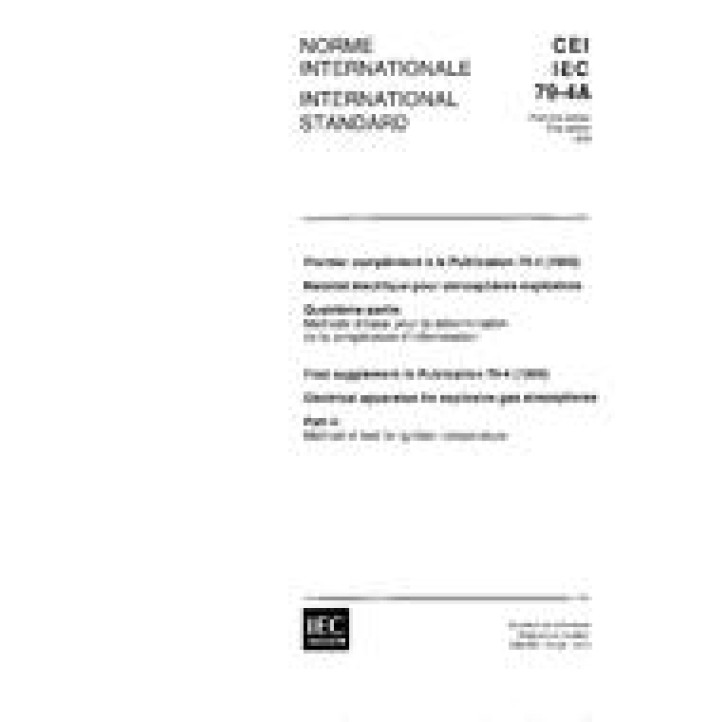 IEC 60079-4A Ed. 1.0 b PDF