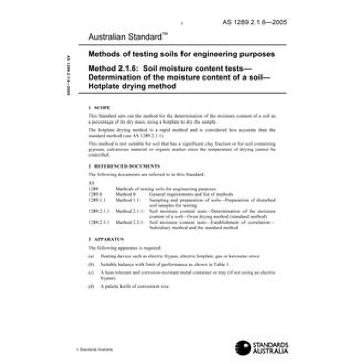 AS 1289.2.1.6 PDF