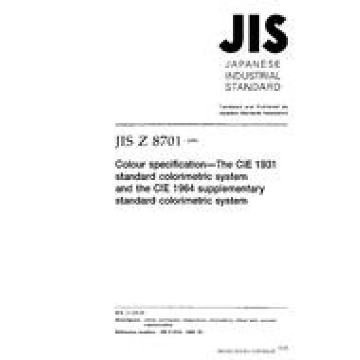 JIS Z 8701 PDF