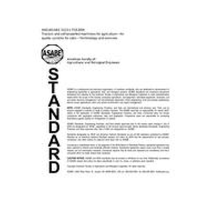 ASAE/ASABE S613-1 PDF download