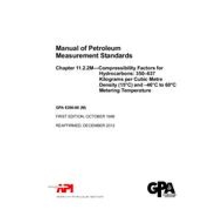 API MPMS Chapter 11.2.2M (R2017) PDF download