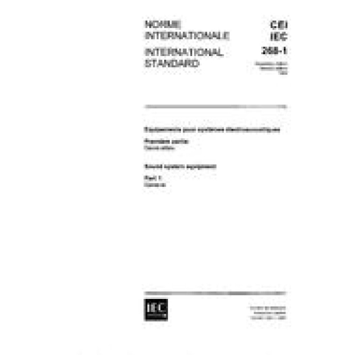 IEC 60268-1 Ed. 2.0 b PDF