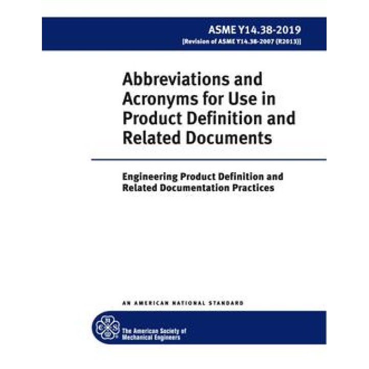 ASME Y14.38 PDF