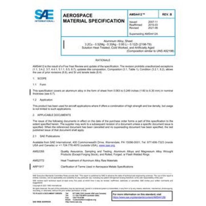 SAE AMS4412B PDF