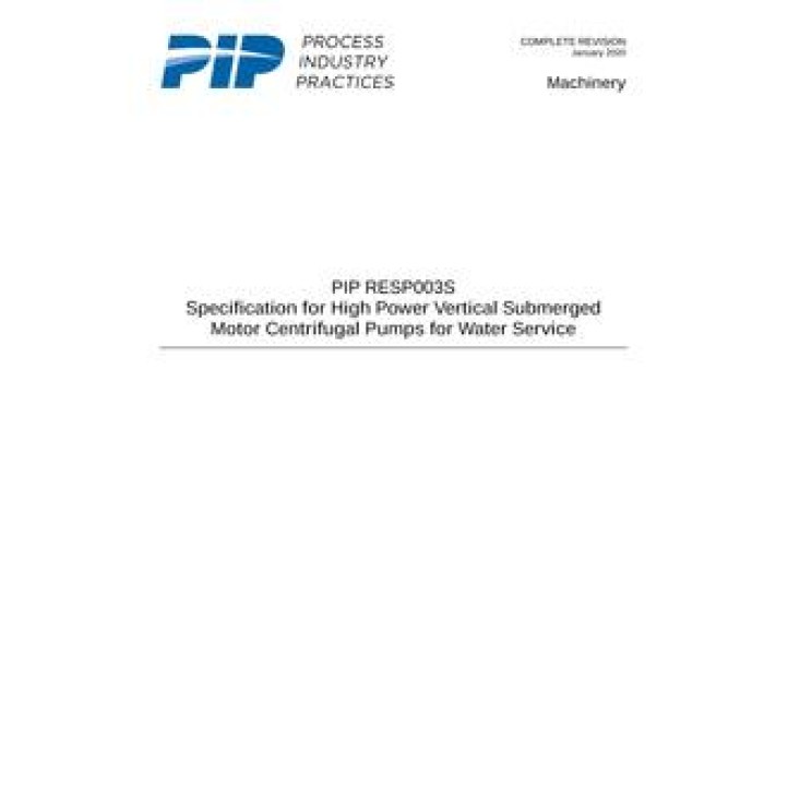 PIP RESP003S PDF