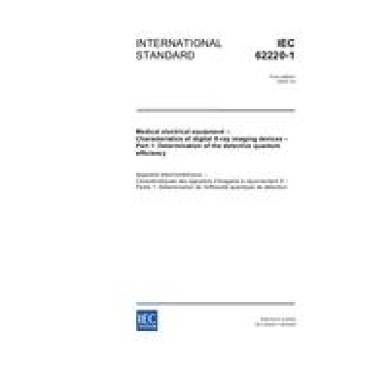 IEC 62220-1 Ed. 1.0 en PDF