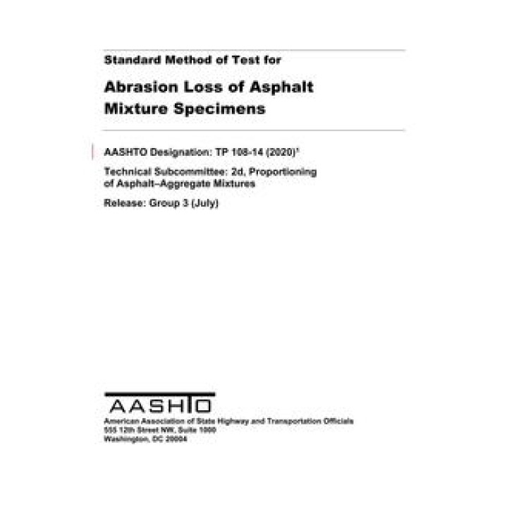 AASHTO TP 108 PDF download