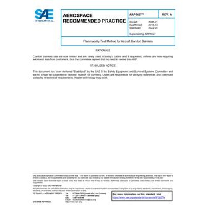 SAE ARP5627A PDF