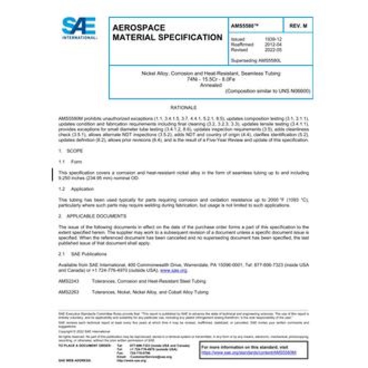 SAE AMS5580M PDF