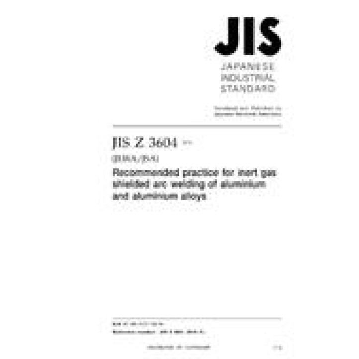 JIS Z 3604 PDF