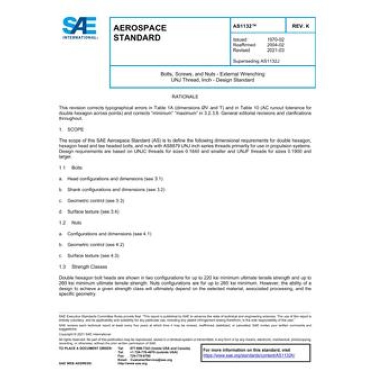 SAE AS1132K PDF