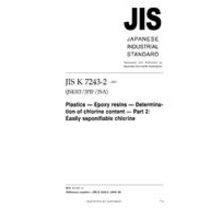 JIS K 7243-2 PDF