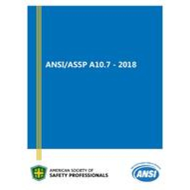 ASSP A10.7 PDF