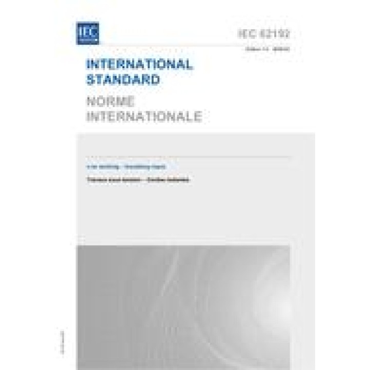 IEC 62192 Ed. 1.0 b PDF