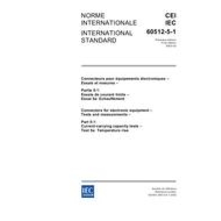 IEC 60512-5-1 Ed. 1.0 b PDF