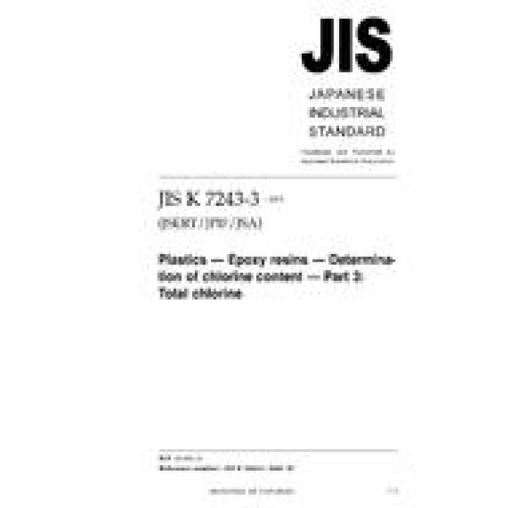 JIS K 7243-3 PDF