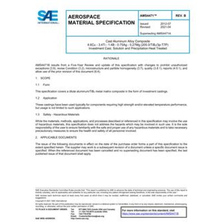 SAE AMS4471B PDF