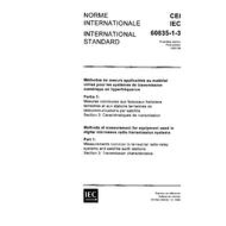 IEC 60835-1-3 Ed. 1.0 b PDF