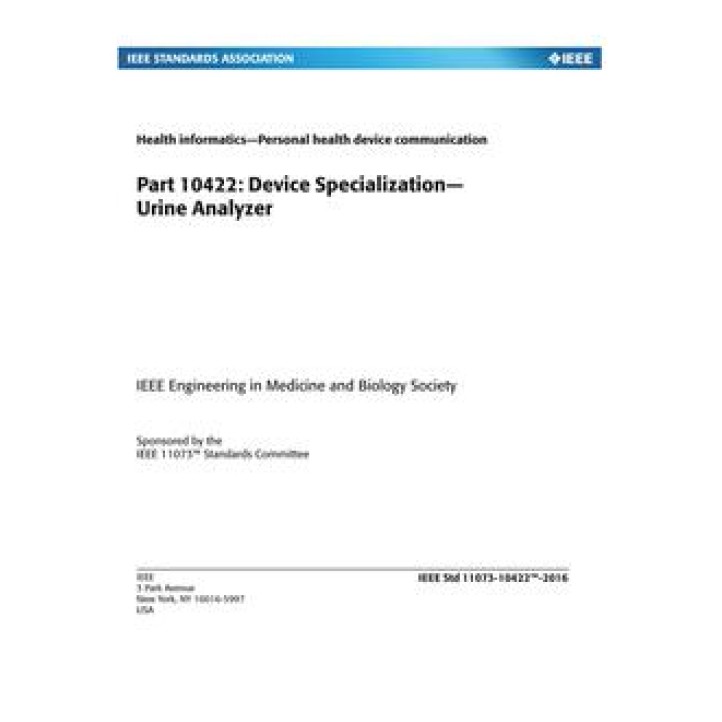 IEEE 11073-10422 PDF