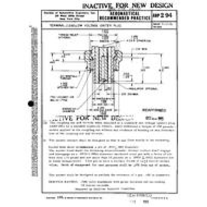 SAE ARP294 PDF