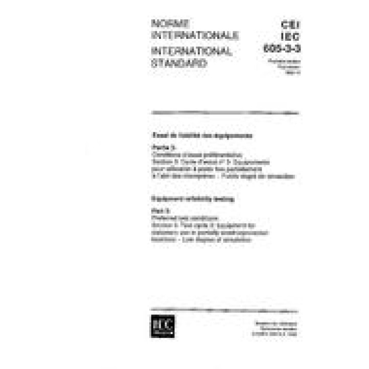 IEC 60605-3-3 Ed. 1.0 b PDF