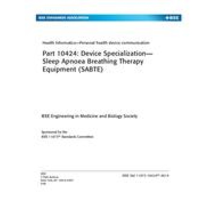 IEEE 11073-10424 PDF