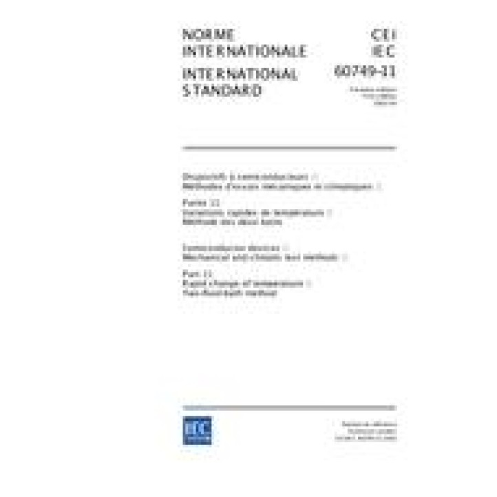 IEC 60749-11 Ed. 1.0 b PDF