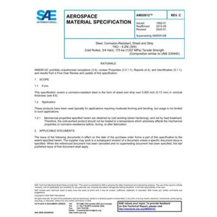 SAE AMS5912C PDF