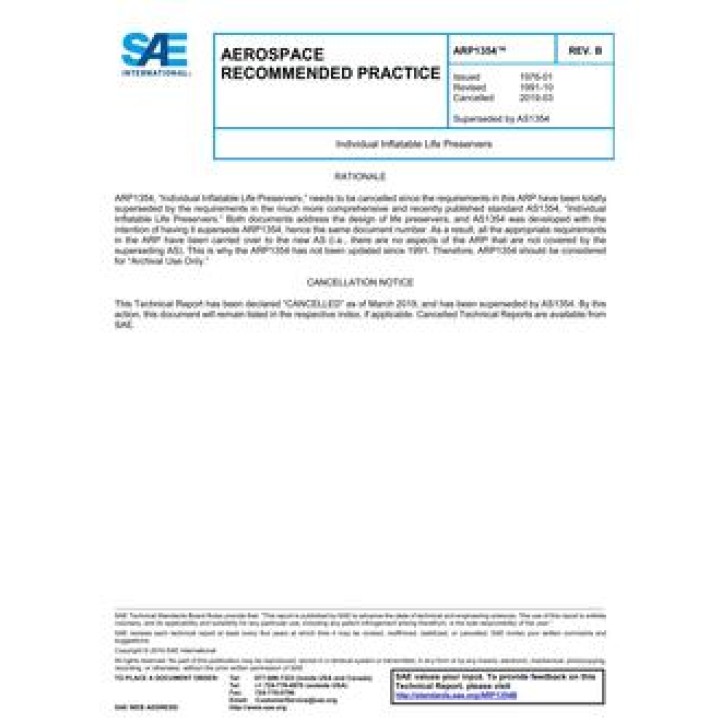 SAE ARP1354B PDF