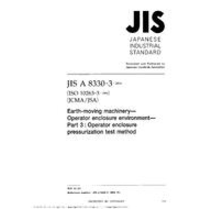 JIS A 8330-3 PDF