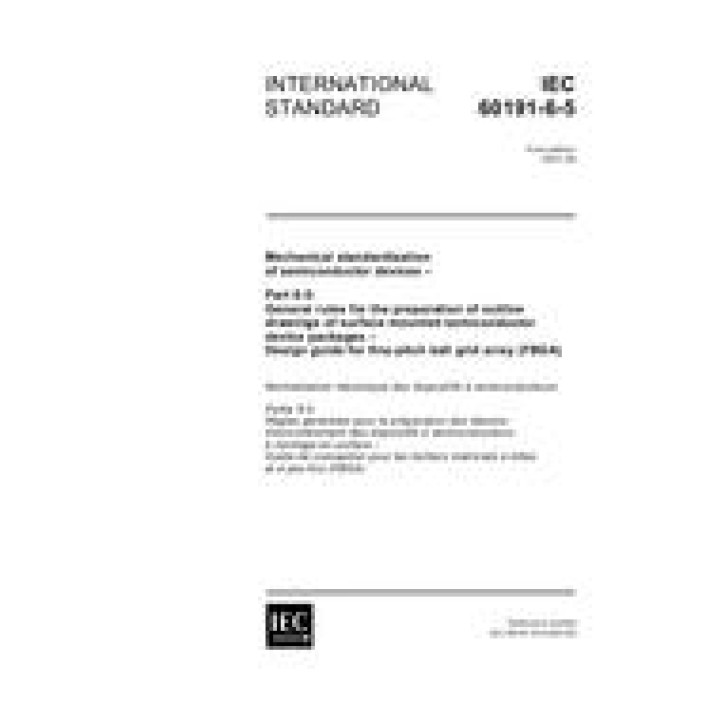 IEC 60191-6-5 Ed. 1.0 en PDF