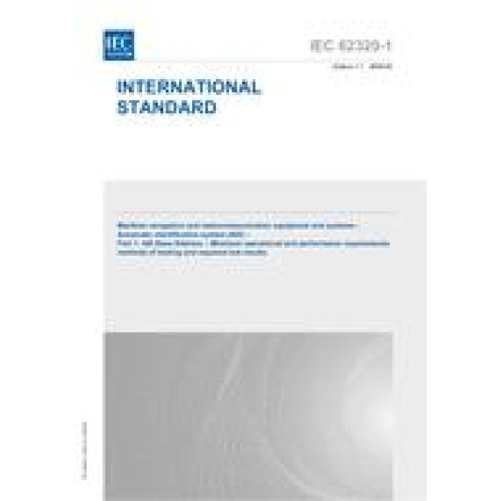 IEC 62320-1 Ed. 1.1 en PDF