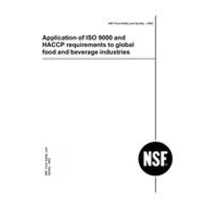 NSF HAACP 2002 PDF