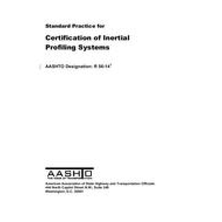 AASHTO R 56 PDF