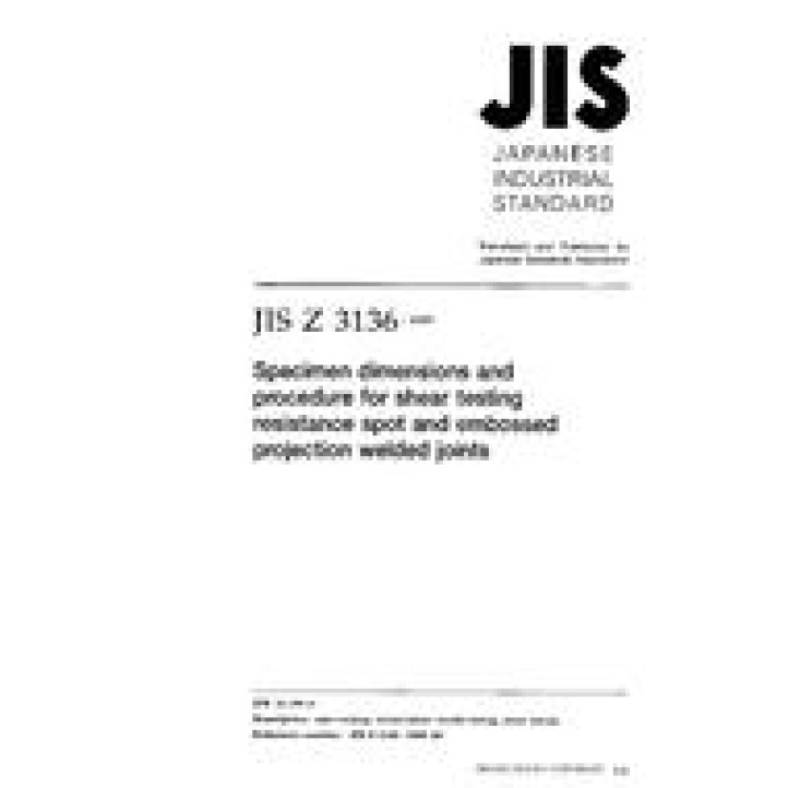 JIS Z 3136 PDF