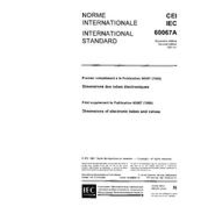 IEC 60067A Ed. 2.0 b PDF