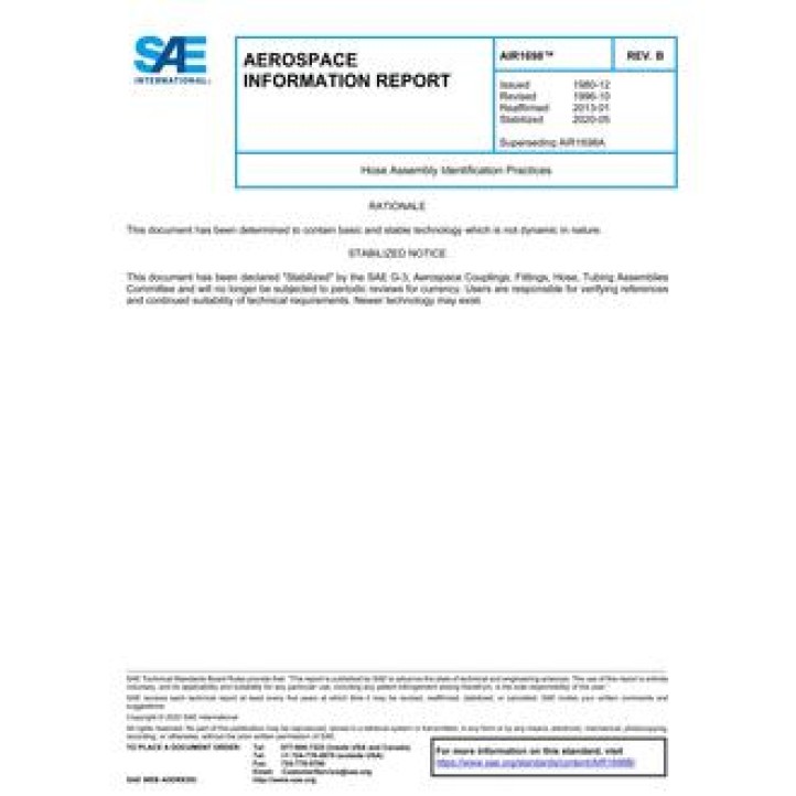 SAE AIR1698B PDF