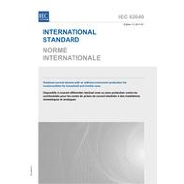 IEC 62640 Ed. 1.0 b PDF