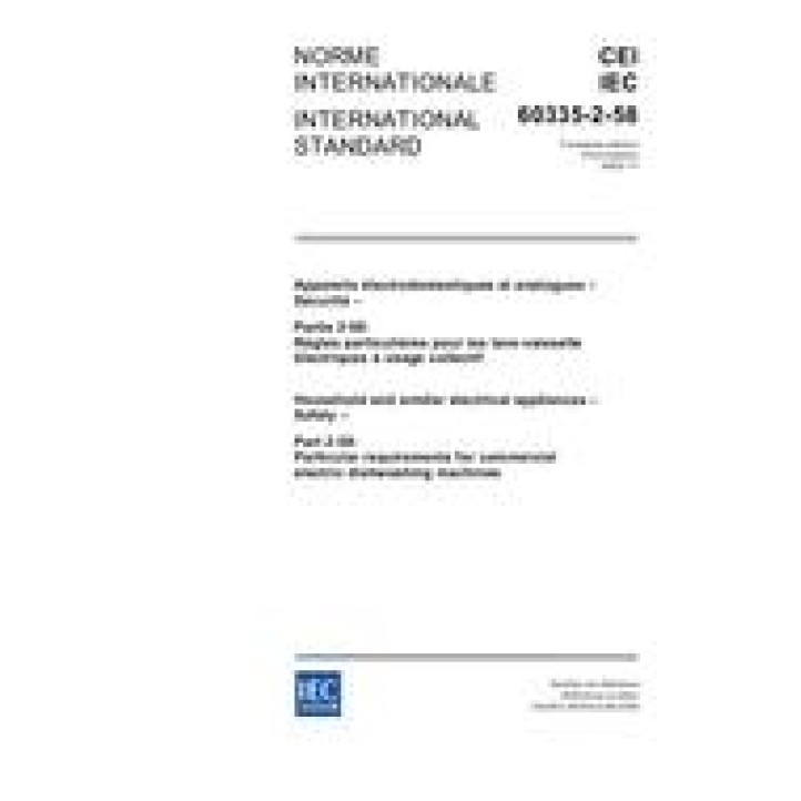 IEC 60335-2-58 Ed. 3.0 b PDF