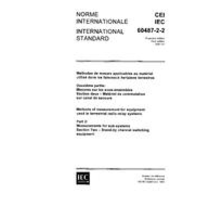 IEC 60487-2-2 Ed. 1.0 b PDF