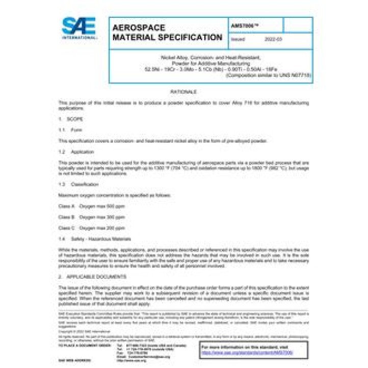 SAE AMS7006 PDF