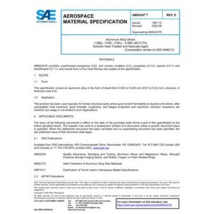 SAE AMS4347E PDF