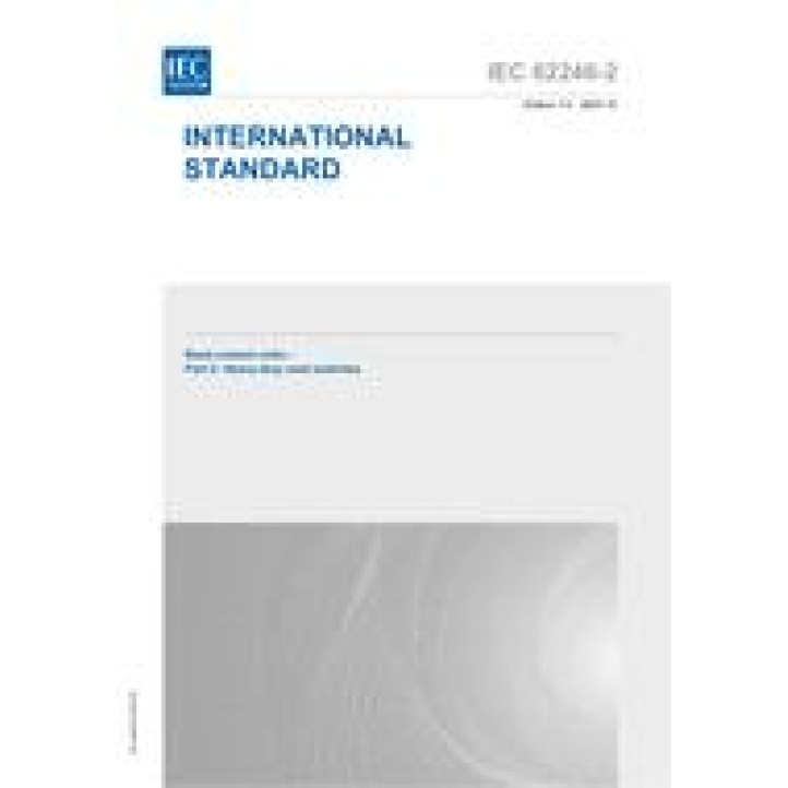 IEC 62246-2 Ed. 1.0 en PDF