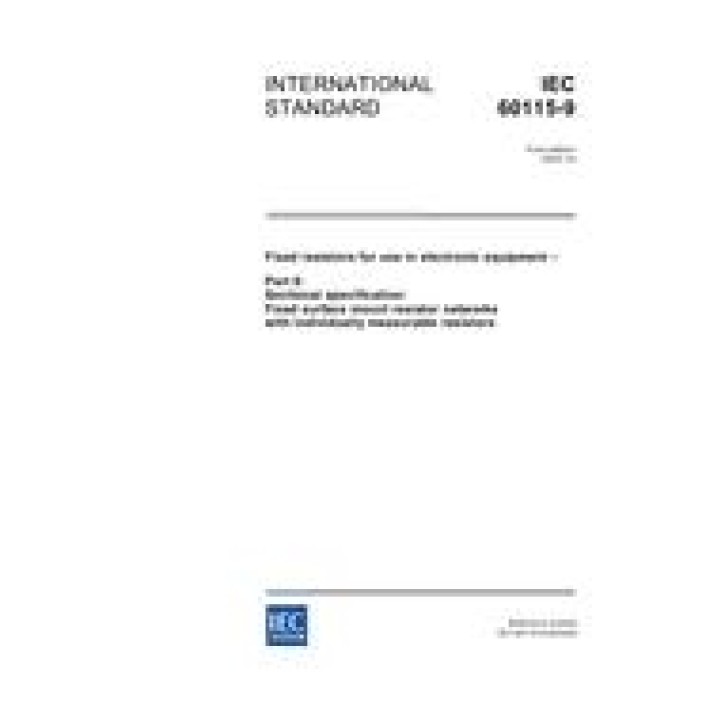 IEC 60115-9 Ed. 1.0 en PDF