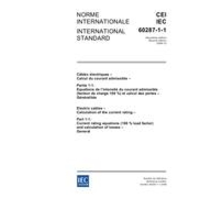 IEC 60287-1-1 Ed. 2.0 b PDF