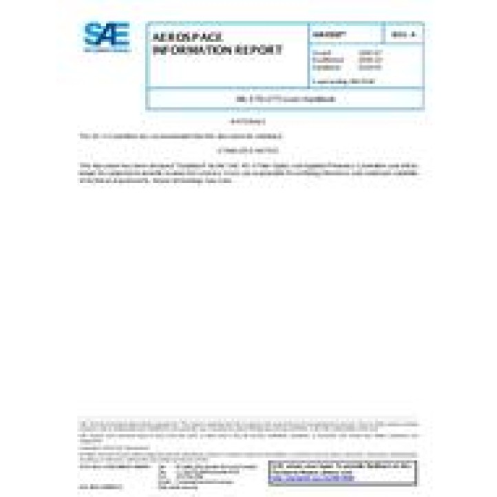 SAE AIR4508A PDF