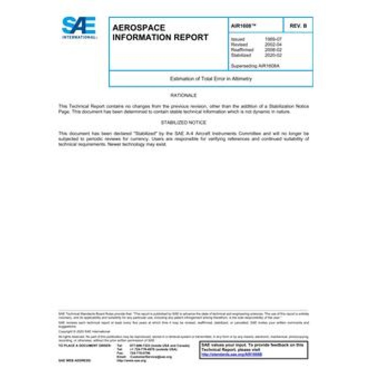 SAE AIR1608B PDF