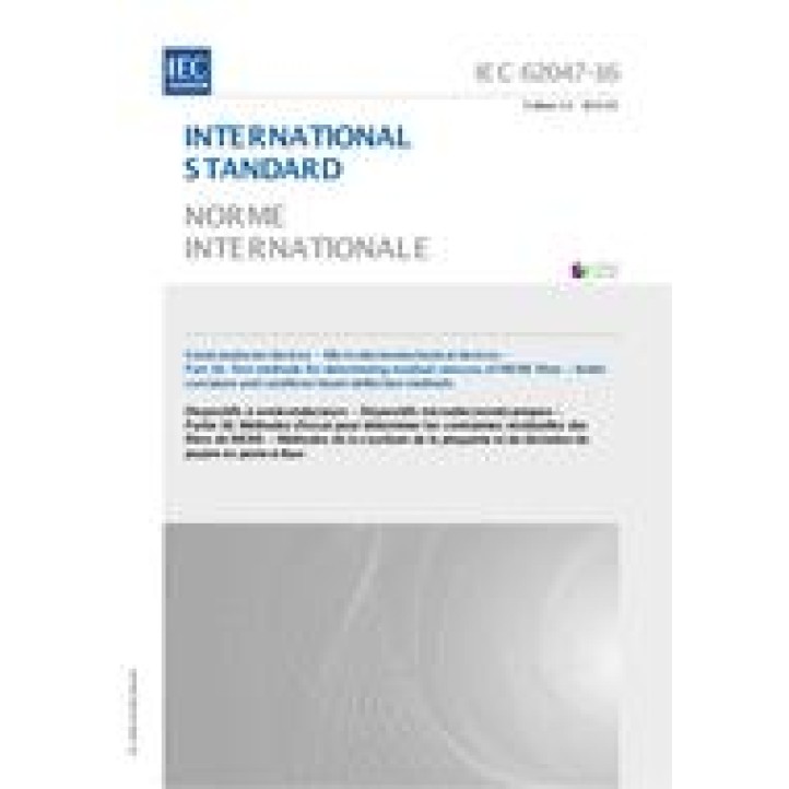 IEC 62047-16 Ed. 1.0 b PDF