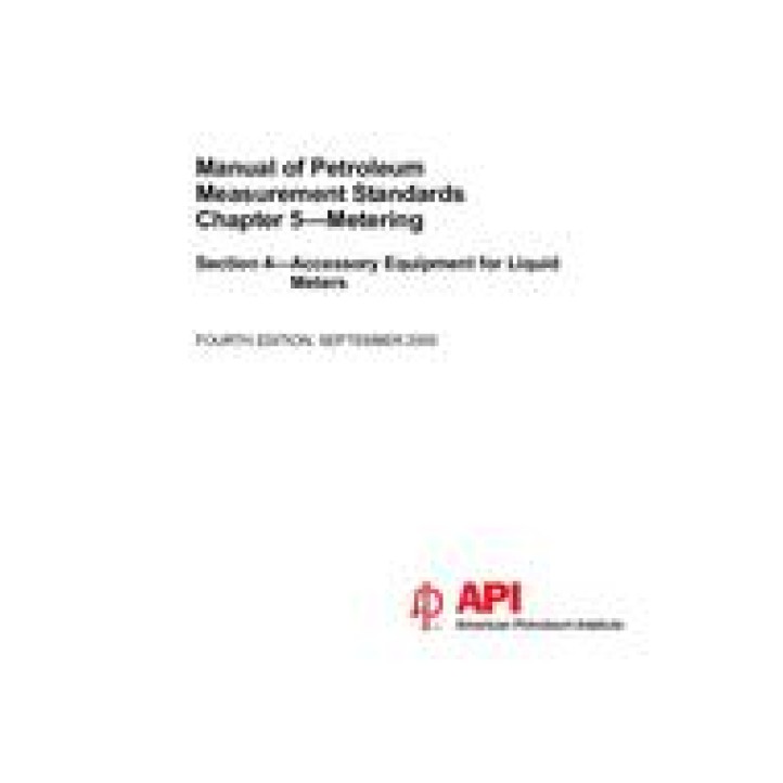 API MPMS Chapter 5.4 (R2015) PDF