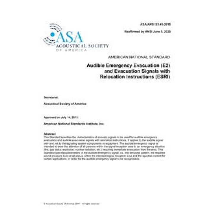 ASA S3.41 PDF download